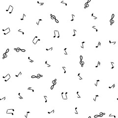 Music Notes Vector Background