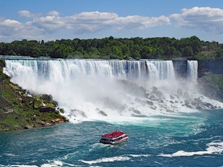 The American Falls at Niagara Falls