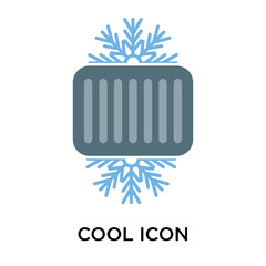 cool icons isolated on white background. Modern and editable cool icon. Simple icon vector illustration.