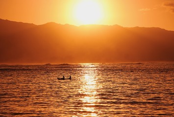 Together on the water