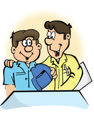 compañeros trabajo ingenieros