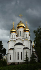Fototapeta na wymiar The Church in Pereslavl