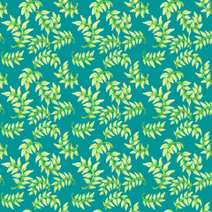 Fototapeta premium Pattern leaves