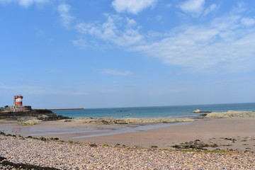 Sea view. Jersey, Channel Islands, United Kingdom, Europe