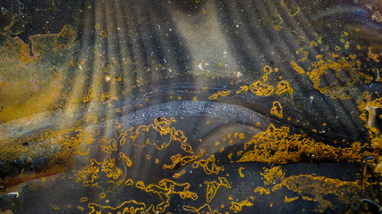 Starry background, shot from chalk stone