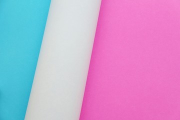 Abstract blue,white and pink color background. 
