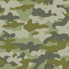 Vector Seamless Camouflage Pattern © Dos Gatos Studio