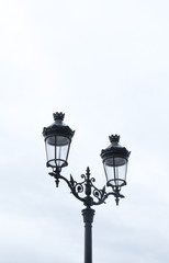 Fototapeta na wymiar retro style old street lamp
