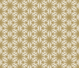 Seamless pattern based on Japanese ornament Kumiko