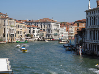20.06.2017, Venice, Italy: View of historic buildings and canals