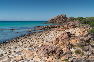 Beautiful coastal landscape of Cape Naturaliste, Leeuwin-Naturaliste National Park, Western Australia