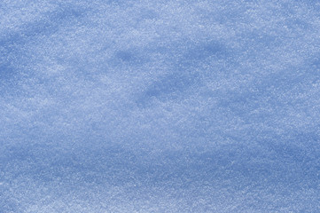 The texture of the snow is blue. Background