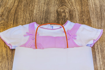 Baby Girl Eco Friendly Clothes in a Paper Bag