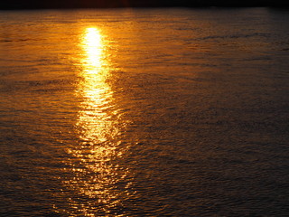 Sundown in Avignon, France