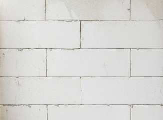 Abstract dirty ALC concrete cement blocks construction texture background for design.