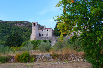 Monastery Podmaine, or Podostrog, Budva, Montenegro