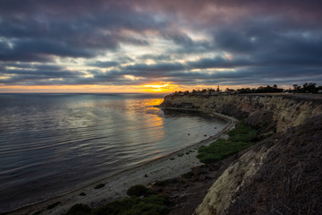 Lunada Bay at Sunset