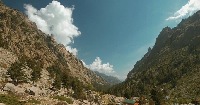 Die Schlucht von Restonica, Korsika
