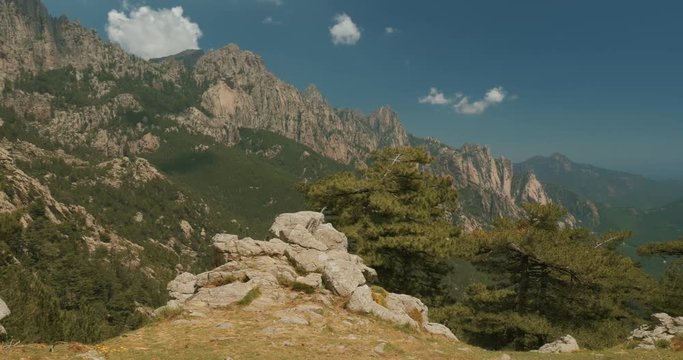 Die Schlucht von Restonica, Korsika
