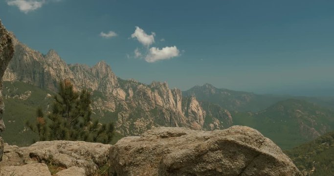 Die Schlucht von Restonica, Korsika