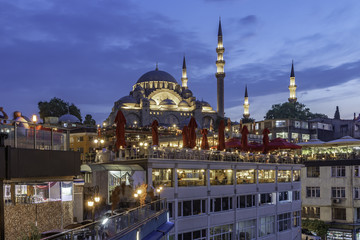 Fototapeta na wymiar Istanbul at Night