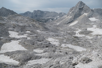 totes gebirge mountains in alps in austria