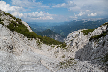 totes gebirge mountains in alps in austria