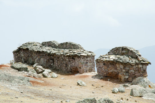Chullpa Funerary Buildings - Peru
