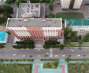 Здание администрации Забайкальского края, Россия, вид сверху