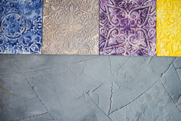 Moorish style tiles