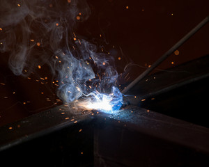 High-temperature electic welding