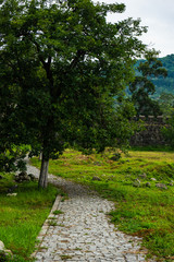 Fototapeta na wymiar Ancient Gonio Asparos fortress