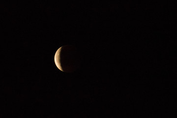 Moon eclipse 27 July 2018 