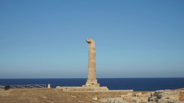 Archaeological area of Capo Colonna, Crotone - Calabria, Italy