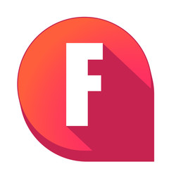 ikona z długim cieniem na tle strzałki pinezki © vempireart