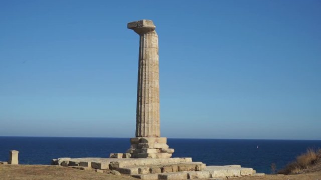 Archaeological area of Capo Colonna, Crotone - Calabria, Italy