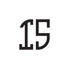 two letter monogram logo