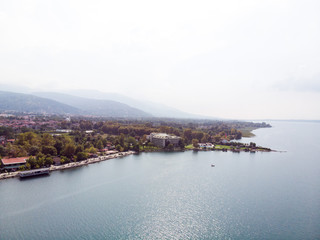 Fototapeta na wymiar Sapanca Lake in Sakarya / Turkey / Pedalo