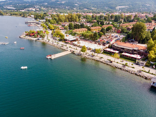 Fototapeta premium Sapanca Lake in Sakarya / Turkey / Pedalo