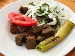 Albanian liver with Onions / Arnavut Cigeri.