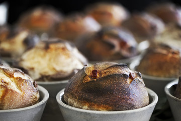 Small rustic breads