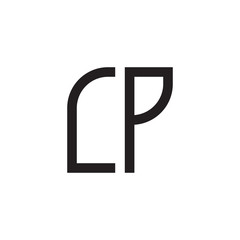 two letter monogram logo