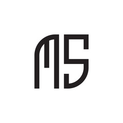 two letter monogram logo