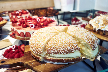 Closeup of a Cake