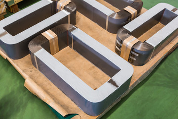 Amorphous metal cores for Amorphous Metal Transformer (AMT)
