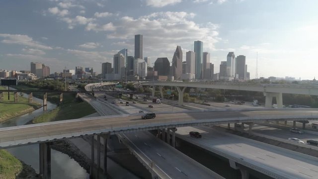 This video is about an aerial of downtown Houston and surrounding urban scene area. This video was filmed in 4k for best image quality.