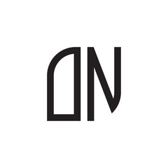 two letter monogram logo