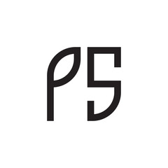 two letter monogram logo