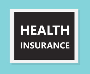 health insurance concept- vector illustration