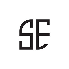 two letter monogram logo